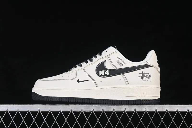 All categories Nk Air Force 1 Air Force series Nk Air Force 1 Low Air Force low-top Nike Air Force 1'07 Low Stussy co-branded classic white and black Air Force 1 low-top casual sneakers DD1982-329